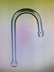 Central Brass SU-157-GSA Swivel Gooseneck Spout With Aerator, Polished Chrome. Fixed Price $28.90.