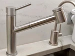 Franke Steel Pull Out Kitchen Faucet STL-PO-304. Fixed Price $375.00.