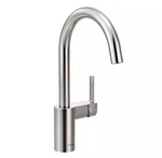 Moen 7365 Align One-handle High-arc Modern Kitchen Faucet, Chrome. Fixed Price $140.00.