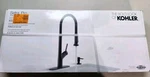 Kohler Setra Pull-down Kitchen Faucet Matte Black. Fixed Price $279.98.