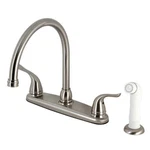 Kingston Brass KB798YL Yosemite 8-INCH Centerset Kitchen Faucet With Sprayer. Fixed Price $113.93.