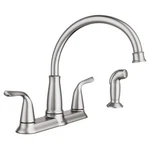 Moen 87102SRS Brecklyn 2-HANDLE Standard Kitchen Faucet Stainless. Fixed Price $98.95.