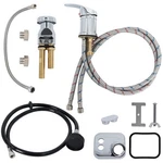 Shampoo Bowl Faucet, Vacuum Breaker Outside Kit & Hose For Sin.... Fixed Price $93.40.