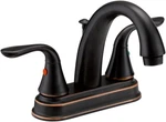 Designers Impressions 651632 Oil Rubbed Bronze Handle Lavatory Bathroom Faucet. Fixed Price $64.00.