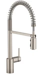 Moen 5923SRS Align Spot Resist Stainless Pulldown Kitchen Faucet, Spring Style. Fixed Price $329.00.