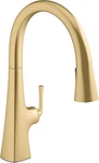 Kohler K-22068-2MB Graze Touchless Kitchen Faucet-vibrant Brushed Moderne Brass. Fixed Price $499.00.