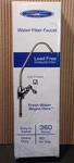 Chrome Faucet With 1/4" Tube European Handle 360 Crystal Quest Water Filter -r. Fixed Price $22.97.
