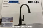 Kohler Guild Pull-down Kitchen Sink Faucet Black K-R33912-BL Missing Parts. Fixed Price $90.00.