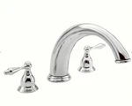 Newport Brass 365 7206-01 Deck Mount Tub Filler Forever Pvd Less Handles. Fixed Price $299.00.