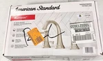 American Standard Rumson 8 In. Widespread 2-HANDLE Faucet Brushed Nickel. Fixed Price $45.95.