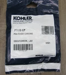 Genuine Kohler Parts 77172-CP Polished Chrome Lav Escutcheon New/sealed -3 Avail. Fixed Price $14.99.