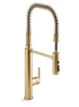 Kohler Purist K-24982-2MB Prerinse Kitchen Faucet Brushed Moderne Brass $775 Box. Fixed Price $548.00.