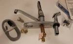 Mainline CE111DE-CP Chrome 1-HANDLE, Kitchen Faucet, 8" Spread W/sidespray. Fixed Price $69.74.