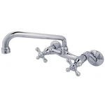Kingston Brass KS200M 1.8 Gpm Widespread Bridge Kitchen Faucet - Chrome. Fixed Price $139.72.