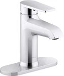 Kohler 97061-4-CP Hint Single Control With Escutcheon Faucet, Polished Chrome. Fixed Price $169.99.