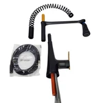 Moen S5235BL Sinema 23.5" Spring Pull Down Sprayer Kitchen Faucet - Matte Black. Fixed Price $319.90.