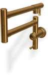 New Graff Duxbury/adley Kitchen Pot Filler Faucet (model G-4915-LM68P-BRG). Fixed Price $400.00.