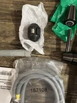 Moen Sleek One-handle High Arc Pulldown Modern Bar Faucet 7664BL* Damage Box. Fixed Price $145.00.