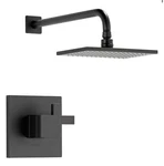 Brizo T60280-BL Sidera Rain Shower Trim Kit W/ Tempassure, Matte Black. Fixed Price $150.00.