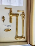 Newport Brass Pot Filler, Wall Mount, Unlacquered 2470-5503-03N -- New!. Fixed Price $995.00.