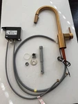 Moen Align Montionsense 7565EWBG Smart Faucet, Brushed Gold. Fixed Price $220.00.