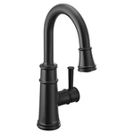 Moen 6260 Belfield 1.5 Gpm Hole Pull Down Bar Faucet - Black. Fixed Price $388.10.