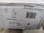 Delta 9197-PR-DST Cassidy Pull-down Sprayer Kitchen Faucet Lumicoat Chrome. Fixed Price $274.95.