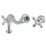 Kingston Brass KS312.AX Vintage 1.2 Gpm Wall Mounted Widespread - Chrome. Fixed Price $305.47.