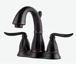 Pfister Sedona Bathroom Faucet 4" Centerset Tuscan Bronze Sink Lavatory. Fixed Price $62.00.