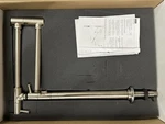 Hansgrohe Talis C, 04219800 Deck Mount Pot Filler Steel Optic For Parts Only. Fixed Price $150.00.