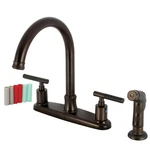 Kingston Brass FB779.CKLSP Kaiser 1.8 Gpm Standard Kitchen Faucet - Bronze. Fixed Price $155.97.