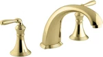 New Kohler T398-4-PB Devonshire 2 Handle Deck Mount Bath Faucet Trim. Fixed Price $499.95.