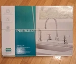 Peerless Chrome Kitchen Faucet With Spay P2943LF-W. Fixed Price $45.99.