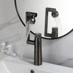 Bathroom Kitchen Sink Taps 360 Swivel Spout 1 Hole Basin Mixer Faucets. Fixed Price $19.99.
