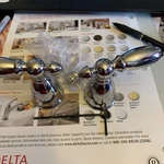 Delta H216 Victorian Oem Metal Lever Handle Kit Chrome. Fixed Price $110.00.