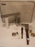Kohler 14775-4-BN Stance Deck Mount Sc Bath Faucet Brushed Nickel. Fixed Price $122.49.