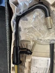 Brizo Litze Pull-down Faucet With Angled Spout Knurled Handle Matte Black. Fixed Price $810.00.