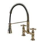 Kingston Brass GS127.AX Heritage 1.8 Gpm Widespread Bridge Pull -. Fixed Price $516.72.