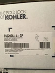 Kohler K-TS22026-4-CP Tempered Shower Trim Package With Head- Chrome. Fixed Price $99.00.