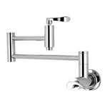 Kingston Brass KS810.DFL Nuwave 3.8 Gpm Wall Mounted Double - Chrome. Fixed Price $347.72.