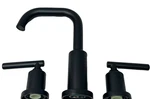 Moen Gibson Widespread High-arc Bathroom Faucet Trim Kit Matte Black T6142BL. Fixed Price $116.19.
