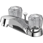 Lavatory Faucet Acrylic/chrome Two Handle Bathroom. Aspen Andes. Fixed Price $34.99.