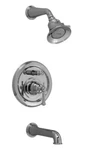 Jado 842495.144 Hatteras Pressure Balance Tub Shower Trim Kit Brushed Nickel. Fixed Price $539.07.