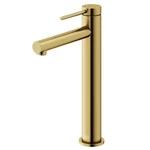 Jewel 11 In. Single Hole Handle Vessel Sink Faucet Matte Brushed Gold. Fixed Price $168.31.