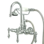 Kingston Brass CC8T Vintage Wall Mounted Clawfoot Tub Filler - Chrome. Fixed Price $510.22.