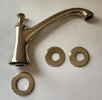 Brizo T67305-PNLHP Baliza Deck Mounted Roman Tub Filler Trim Kit Less Handles. Fixed Price $349.97.