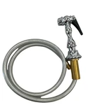 Whitehaus WHVEG3-1098-PC Vintage Single Lever Bar Faucet Swivel Spout Brass. Fixed Price $159.99.
