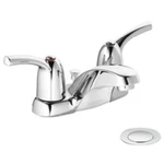 Moen CA84403 Chrome Touch Control 2-HANDLE Low Arc Lavatory Faucet. Fixed Price $59.00.