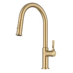 Kraus KPF-2840 Torak 1.8 Gpm Hole Pull Down Kitchen Faucet Spot Free Brushed. Fixed Price $279.95.