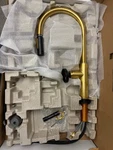 Kohler K-28669-9-BMB Billet 1.5 Gpm Single Hole Pull Down Kitchen Faucet, Matte. Fixed Price $750.00.